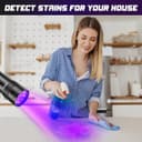 Thumbnail 6 de UV Taschenlampe 2er-Set 395 nm Schwarzlicht 🔦