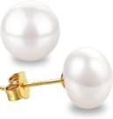 Thumbnail principal de Süßwasserperlen Ohrringe Echt 925 Silber 5–10 mm ⌚