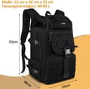 Thumbnail 1 de YOREPEK 50L Militär Rucksack, Groß Taktischer Rucksack, Wanderrucksack Herren Bundeswehr Outdoor Arbeit Survival Wasserdicht Travel Assault Tactical Backpack für Trekking Camping Reisen Jagd, Khaki
YOREPEK 50L Militär Rucksack, Groß Taktischer…