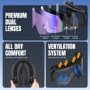 Thumbnail 4 de YOZISS OTG Skibrille für Brillenträger mit Magnet & UV-Schutz ⌚