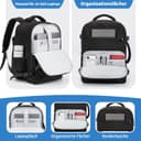 Thumbnail 4 de ZOMFELT Ryanair Handgepäck 40x30x20 Rucksack 📦