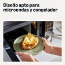 Thumbnail 3 de Amazon Basics Vaisselle en grès émaillé, 18 pièces, couleur olive ⌚