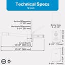 Thumbnail 6 de Aquor House Hydrant V2+ robinet extérieur anti-gel 30,5 cm ⌚