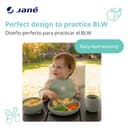 Thumbnail 1 de Assiette Jané BLW avec ventouse, sans BPA 🍼