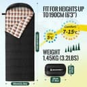 Thumbnail 1 de Bessport Sac de Couchage 3 saisons ⚙️