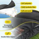 Thumbnail 2 de Bessport Sac de Couchage 3 saisons ⚙️