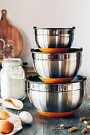 Thumbnail 4 de BRA Efficient – 3 bols en acier inoxydable 12/16 cm ⚙️