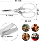 Thumbnail 3 de CGBE ciseaux cuisine acier inoxydable ⌚