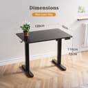 Thumbnail 1 de Claiks Bureau Électrique Réglable 100 x 60 cm ⚙️