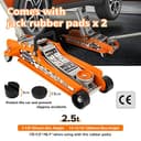 Thumbnail 1 de Donext Cric de Sol en acier 2,5 tonnes đźš§