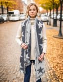 Thumbnail 5 de Heekpek Grand Tartan châle féminin 🧣