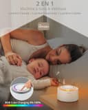 Thumbnail 3 de HOMGEN Machine à bruit blanc 30 sons, 30 niveaux de volume 🎧