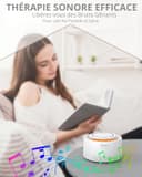 Thumbnail 6 de HOMGEN Machine à bruit blanc 30 sons, 30 niveaux de volume 🎧