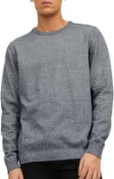 Thumbnail 4 de JACK & JONES Jjebasic Knit Crew Neck Noos pull homme gris small đ