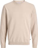 Thumbnail 5 de JACK & JONES Jjebasic Knit Crew Neck Noos pull homme gris small đ