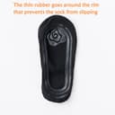 Thumbnail 4 de JARSEEN Protège-pieds invisibles coton nylon 4 paires 👣