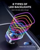 Thumbnail 4 de LENCENT Transmetteur FM Bluetooth 5,4 pour voiture - Charge rapide 60W 🎧