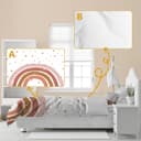 Thumbnail 5 de LLTTEER Housse de Couette Enfant Fille Arc-en-Ciel 90x190đ