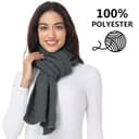 Thumbnail 5 de Loowoko écharpe femme hiver 180 x 30 cm ⚙️