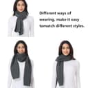 Thumbnail 6 de Loowoko écharpe femme hiver 180 x 30 cm ⚙️