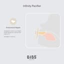 Thumbnail 2 de Lot de 2 sucettes BIBS Infinity, taille 2, ivory/blossom 🍯