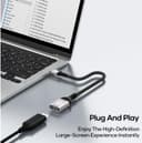 Thumbnail 4 de Mini HDMI vers HDMI 4K@60HZ câble tressé pour appareils 📷