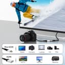 Thumbnail 5 de Mini HDMI vers HDMI 4K@60HZ câble tressé pour appareils 📷