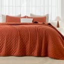 Thumbnail 1 de Parure de lit Andency 3 pièces orange brûlé ⌚