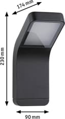 Thumbnail 3 de Paulmann 94744 applique LED IP44 7,5W ⚙️