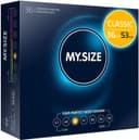 Thumbnail principal de Préservatif MY.SIZE 53 mm — 36 pièces ⌚