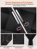 Thumbnail 3 de Rideau de Porte Isolant Thermique 90x210CM noir đȘ