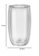 Thumbnail 3 de ZWILLING Sorrento Verres à Latte Macchiato 2x350 ml ⚡