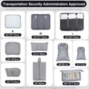 Thumbnail 1 de AiQInu Organizer valigia 10 pezzi set packing cubes per viaggio 🧳