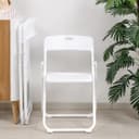 Thumbnail 1 de Baroni Home Sedia Pieghevole 74×43×49 cm bianca 🪑