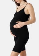 Thumbnail 4 de Be Mammy BE20-285 Leggings premaman corti in bio-cotone 👖