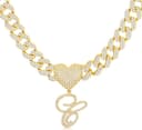 Thumbnail 2 de BodyBonita Collana iniziale placcata oro 14K donna 💍