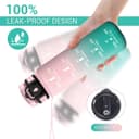 Thumbnail 4 de Borraccia 1L con cannuccia e indicatore orario 💧