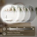 Thumbnail 2 de Clevich Specchio da Bagno LED Rotondo 60 cm con luci dimmerabili 🪞