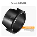 Thumbnail 1 de K&F Concept EW73D paraluce a baionetta reversibile per obiettivi 📷