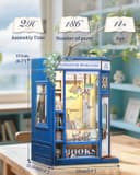 Thumbnail 1 de Cutefun Book Nook kit fai da te casetta in miniatura per scaffale 📚