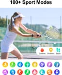 Thumbnail 2 de Dakofied Smartwatch donna con chiamate Bluetooth e cardiofrequenzimetro ⌚