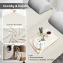 Thumbnail 5 de Deconovo Copriseduto 2 posti elasticizzato per divano bianco 🛋️