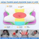 Thumbnail 1 de Ehomfory Cuscino Cervicale ergonomico 67x37x9/12 cm 🛏️