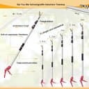 Thumbnail 6 de Forbici telescopiche giraffa da potatura 3,40 m ✂️