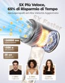 Thumbnail 1 de Haokoo Asciugacapelli Professionale Ionico 150000 RPM 📦