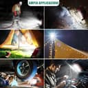 Thumbnail 6 de HYCHIKA Faretto da cantiere 50W, 5.500 lm IP65 🛠️