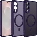 Thumbnail principal de iVoler Cover magnetica per Samsung Galaxy S25 Edge 5G, protezione antiurto viola 📱