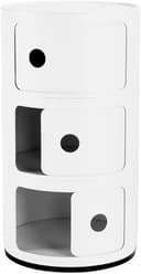Thumbnail 2 de Kartell Componibili Recycled mobile contenitore 3 elementi bianco mat 🪑