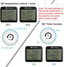 Thumbnail 4 de KETOTEK Giorno Notte Presa termostato digitale 220V per terrario 🌡️