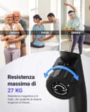 Thumbnail 4 de MERACH Cyclette da seduta recumbent 8 livelli, capacità 136 kg 🚴